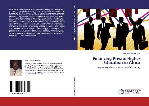 Financing Private Higher Education in Africa