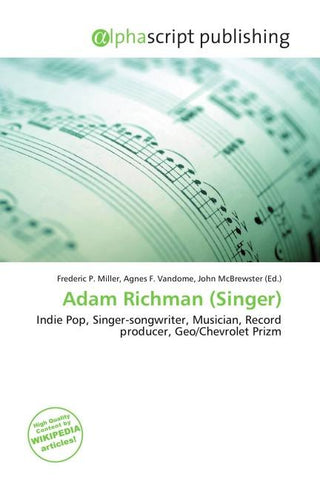 Adam Richman (Singer)