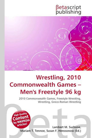 Wrestling, 2010 Commonwealth Games - Men's Freestyle 96 kg