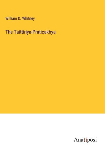 The Taittiriya-Praticakhya