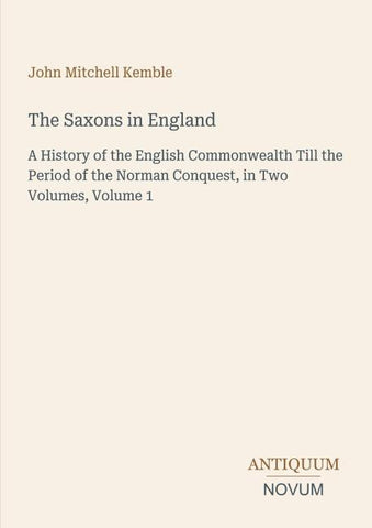 The Saxons in England