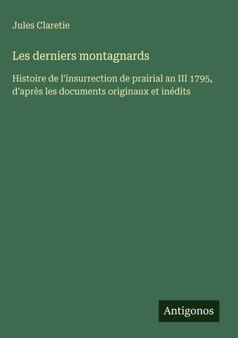 Les derniers montagnards
