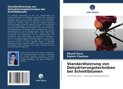 Standardisierung von Dehydrierungstechniken bei Schnittblumen