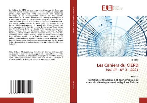 Les Cahiers du CIERD Vol. III - N° 3 - 2021