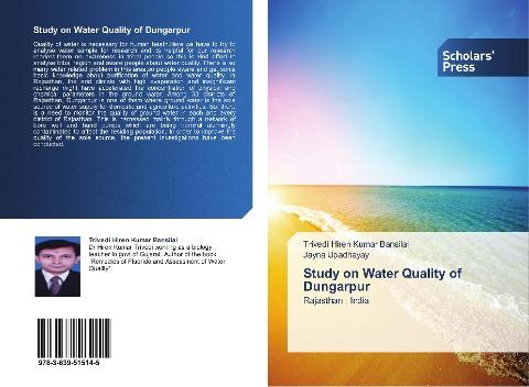 Study on Water Quality of Dungarpur
