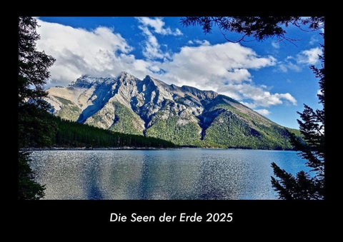 Die Seen der Erde 2025 Fotokalender DIN A3