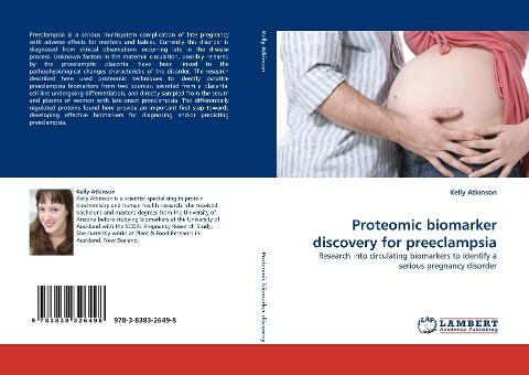 Proteomic biomarker discovery for preeclampsia