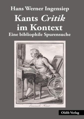 Kants Critik im Kontext
