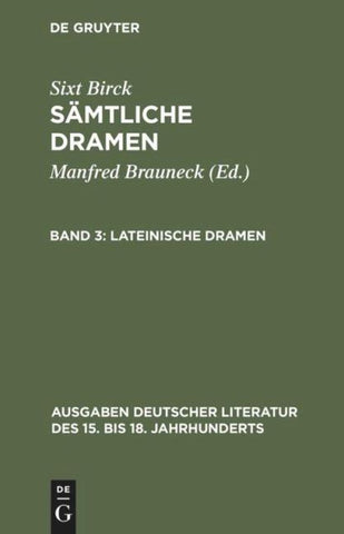Lateinische Dramen