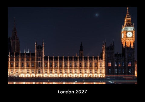 London 2027 Fotokalender DIN A3