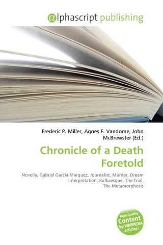 Chronicle of a Death Foretold