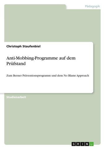 Anti-Mobbing-Programme auf dem Prüfstand