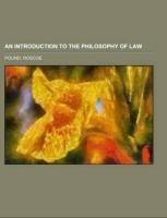 An Introduction to the Philosophy of Law