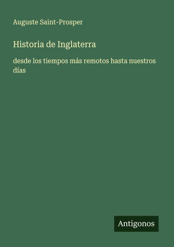 Historia de Inglaterra