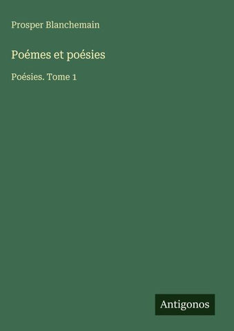 Poémes et poésies