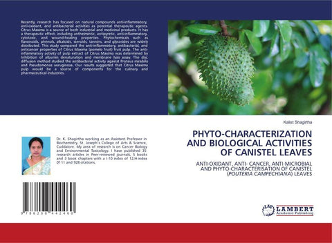 PHYTO-CHARACTERIZATION AND BIOLOGICAL ACTIVITIES OF CANISTEL LEAVES