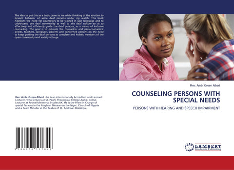 COUNSELING PERSONS WITH SPECIAL NEEDS