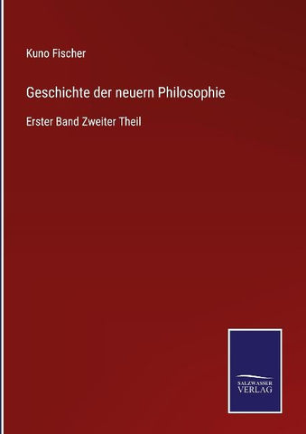 Geschichte der neuern Philosophie