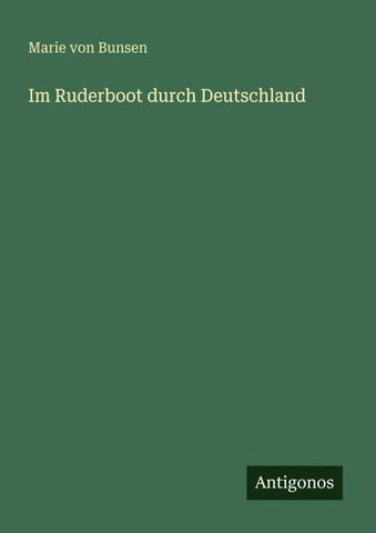 Im Ruderboot durch Deutschland