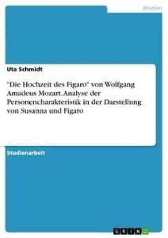 "Die Hochzeit des Figaro" von Wolfgang Amadeus Mozart. Analyse der Personencharakteristik in der Darstellung von Susanna und Figaro