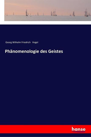 Phänomenologie des Geistes