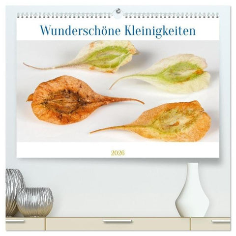 Wunderschöne Kleinigkeiten (hochwertiger Premium Wandkalender 2026 DIN A2 quer), Kunstdruck in Hochglanz