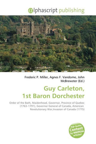 Guy Carleton, 1st Baron Dorchester