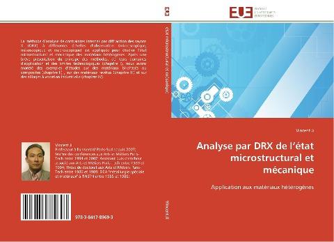 Analyse par DRX de l'état microstructural et mécanique