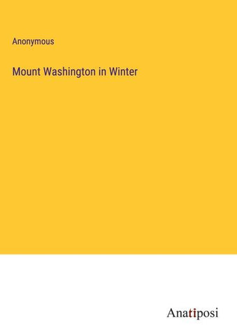 Mount Washington in Winter