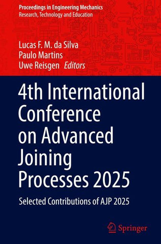 4th International Conference on Advanced Joining Processes 2025
