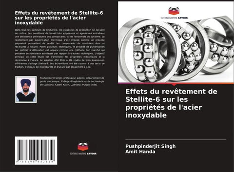 Effets du revêtement de Stellite-6 sur les propriétés de l'acier inoxydable