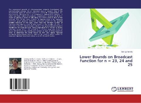 Lower Bounds on Broadcast Function for n = 23, 24 and 25