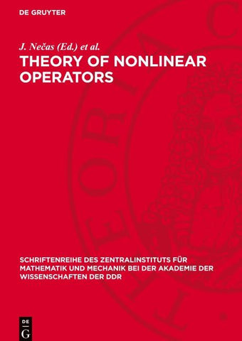 Theory of Nonlinear Operators