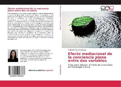 Efecto mediacional de la conciencia plena entre dos variables