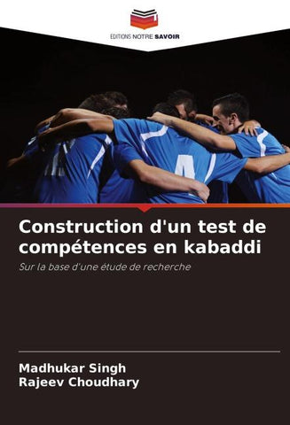 Construction d'un test de compétences en kabaddi