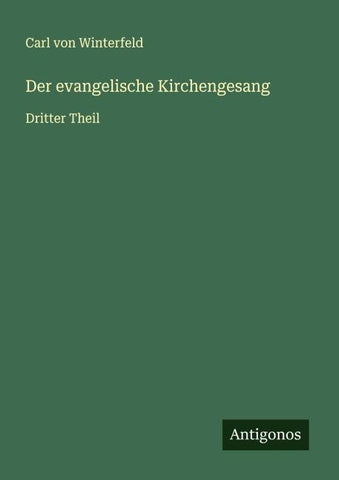 Der evangelische Kirchengesang