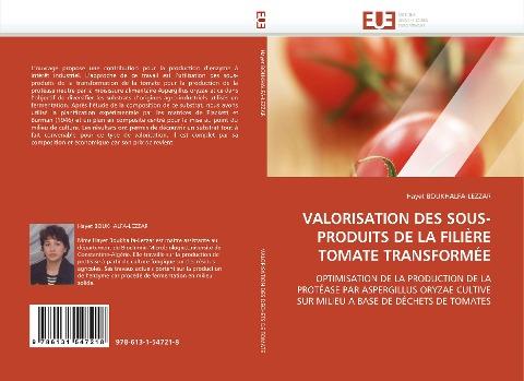 VALORISATION DES SOUS-PRODUITS DE LA FILIÈRE TOMATE TRANSFORMÉE
