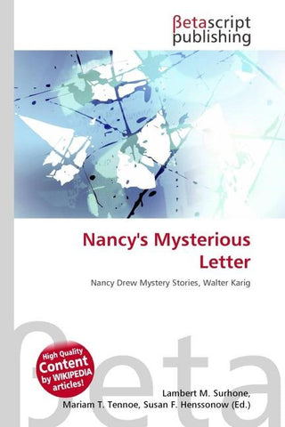 Nancy's Mysterious Letter