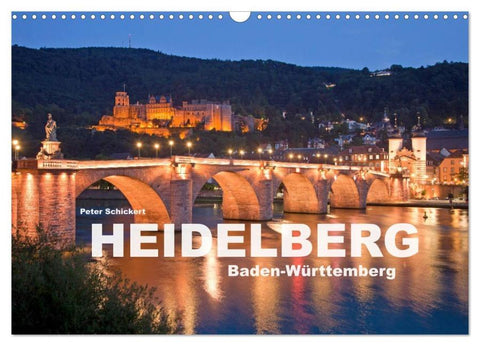 Heidelberg - Baden-Württemberg (Wandkalender 2026 DIN A3 quer), CALVENDO Monatskalender