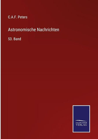 Astronomische Nachrichten