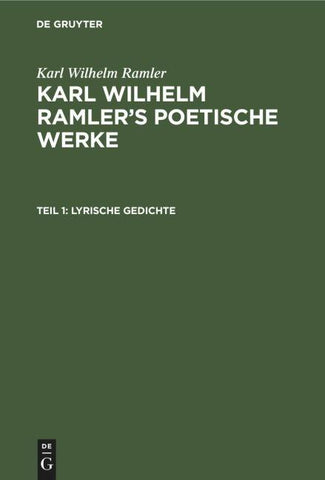 Lyrische Gedichte