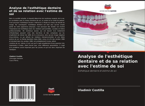 Analyse de l'esthétique dentaire et de sa relation avec l'estime de soi