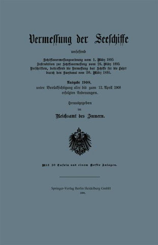 Vermessung der Seeschiffe