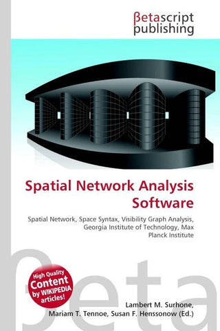 Spatial Network Analysis Software