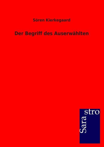 Der Begriff des Auserwählten