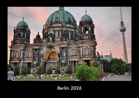 Berlin 2026 Fotokalender DIN A3