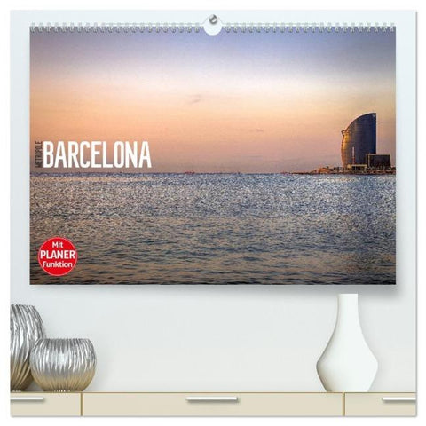 Metropole Barcelona (hochwertiger Premium Wandkalender 2026 DIN A2 quer), Kunstdruck in Hochglanz
