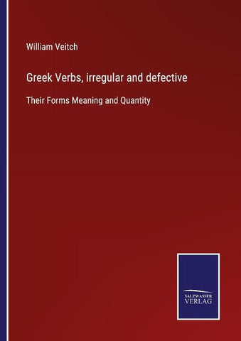 Greek Verbs, irregular and defective