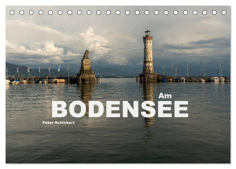Am Bodensee (Tischkalender 2026 DIN A5 quer), CALVENDO Monatskalender