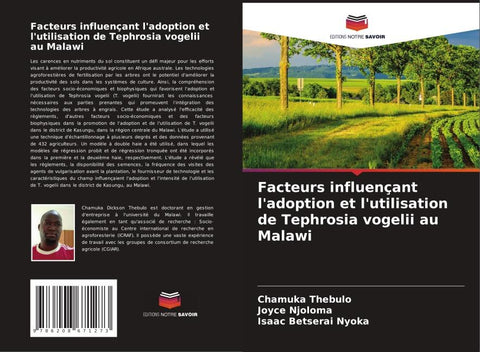 Facteurs influençant l'adoption et l'utilisation de Tephrosia vogelii au Malawi